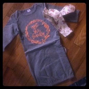 Baby girl gown